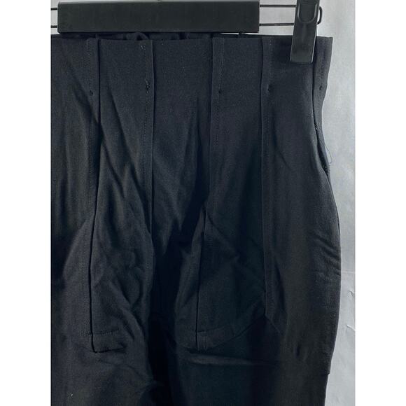 MR. CAT By Isabel De Pedro Women's Black Lace-Up High-Rise Skinny Pant SZ36(US2) - Picture 4 of 10